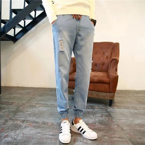 Jeans pour adolescent Sarouel - Ref 1468327