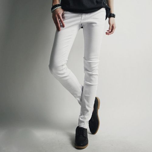 Jeans pour jeunesse pieds Slim en coton été - Ref 1468361