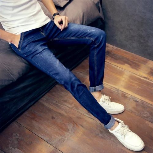 Jeans pour adolescent pieds Slim automne - Ref 1468450