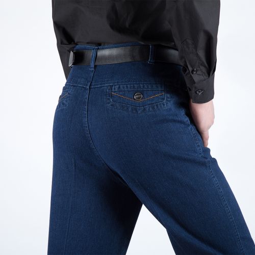 Jeans pour personne âgée droite coton automne - Ref 1468508