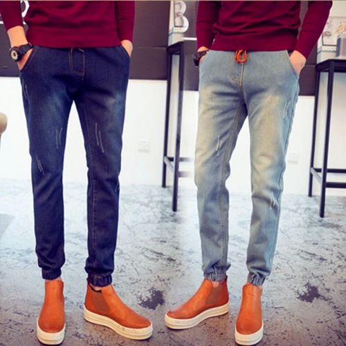 Jeans pour adolescent pieds Slim été - Ref 1468522