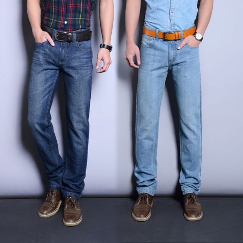 Jeans pour jeunesse coupe droite en coton Quatre saisons - Ref 1468567