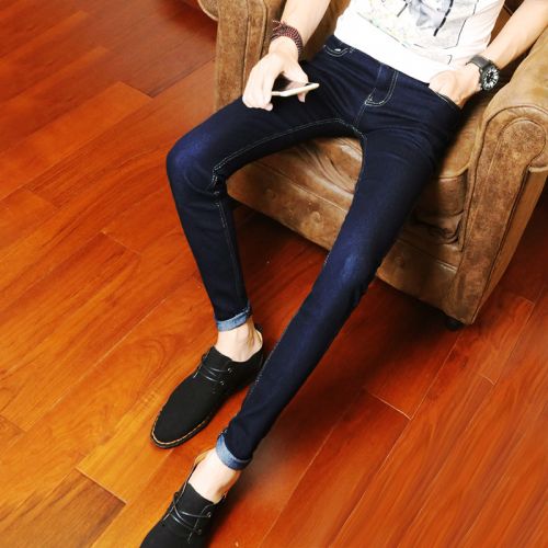 Jeans pour adolescent pieds Slim GAINER en coton été - Ref 1468608