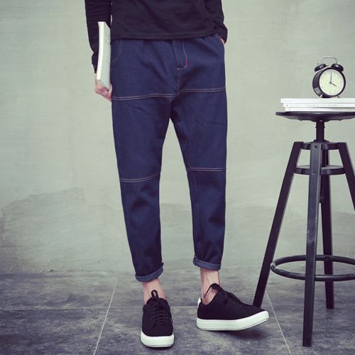 Jeans pour adolescent droite printemps - Ref 1468742