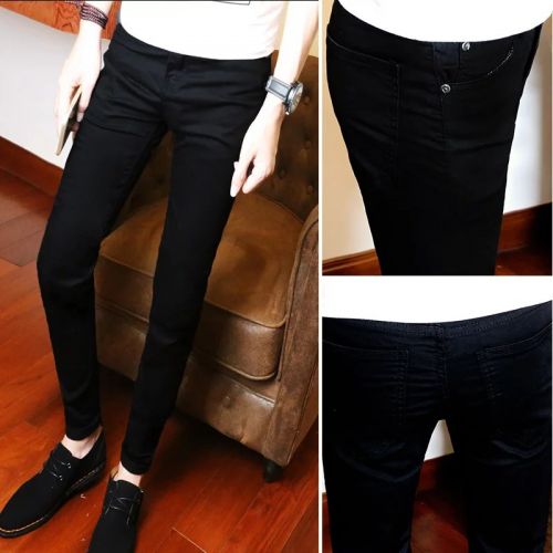 Jeans pour adolescent pieds Slim JEANS en CVC été - Ref 1468830