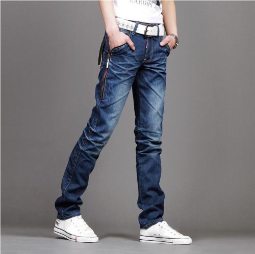 Jeans pour adolescent droite coton été - Ref 1468832