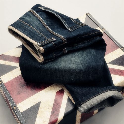 Jeans pour jeunesse coupe droite JEANS en coton Quatre saisons - Ref 1469072