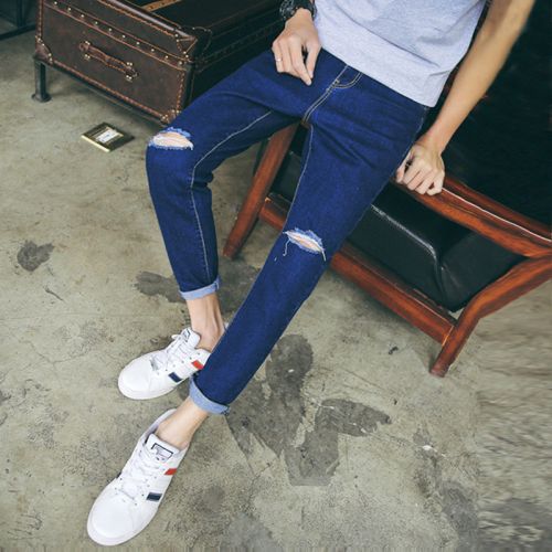 Jeans pour jeunesse pieds Slim A6A7 Quatre saisons - Ref 1469437