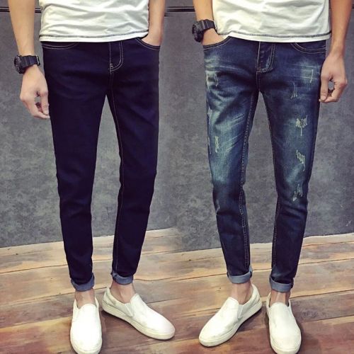 Jeans pour adolescent pieds Slim été - Ref 1469465