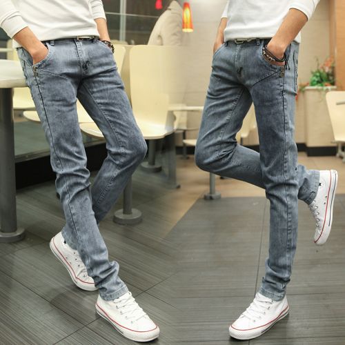 Jeans pour adolescent pieds Slim Quatre saisons - Ref 1469524