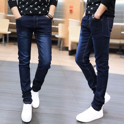 Jeans pour adolescent pieds Slim Quatre saisons - Ref 1469539