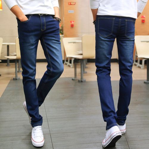 Jeans pour adolescent pieds Slim Quatre saisons - Ref 1469551