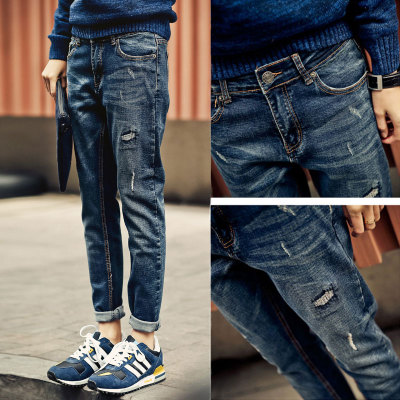 Jeans pour grands chantiers pieds Slim été - Ref 1469564