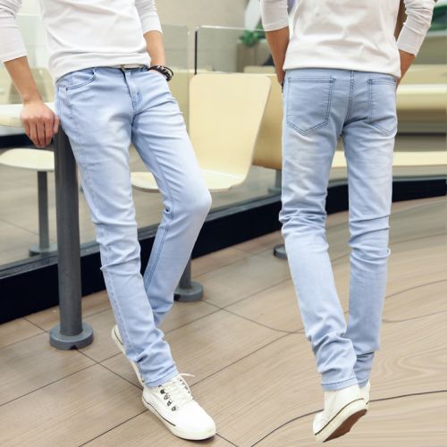 Jeans pour adolescent pieds Slim Quatre saisons - Ref 1469576