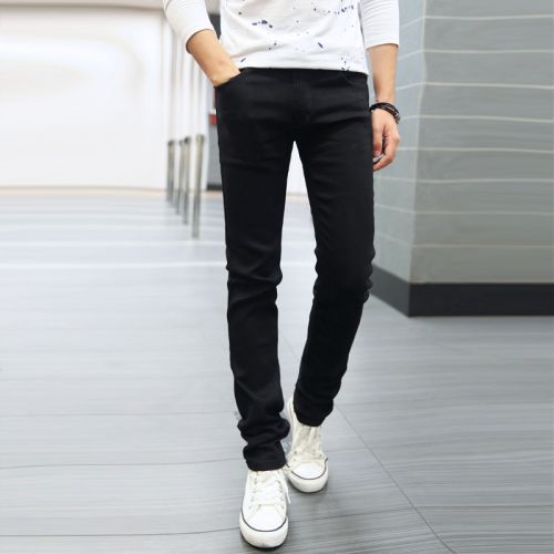 Jeans pour jeunesse pieds Slim VIETTOLONS en coton hiver - Ref 1469622
