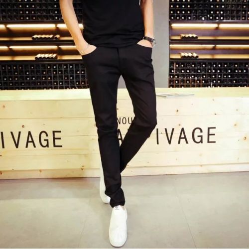 Jeans pour adolescent pieds Slim Quatre saisons - Ref 1469669