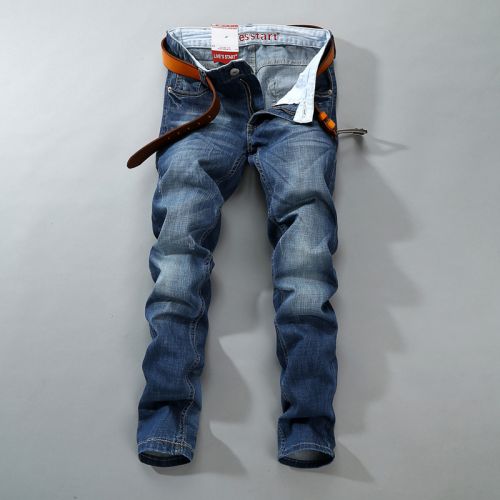Jeans pour adolescent pieds Slim en coton été - Ref 1469811