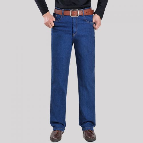 Jeans droite coton pour automne - Ref 1470110