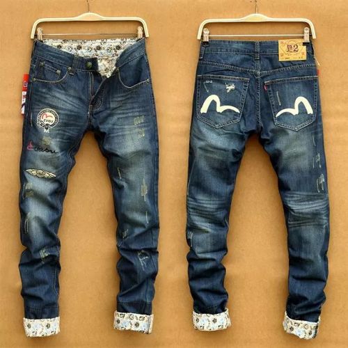 Jeans pour adolescent pieds Slim Quatre saisons - Ref 1470114