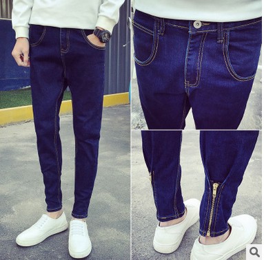 Jeans pour adolescent pieds Slim Quatre saisons - Ref 1470140