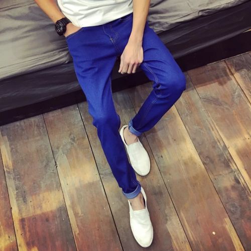 Jeans pour adolescent pieds Slim Quatre saisons - Ref 1470428