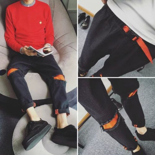 Jeans pour grands chantiers pieds Slim été - Ref 1470448
