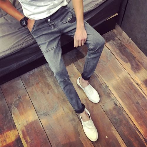 Jeans pour adolescent pieds Slim Quatre saisons - Ref 1470455