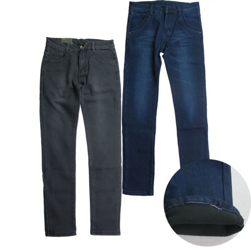 Jeans pieds Slim en coton - Ref 1470456
