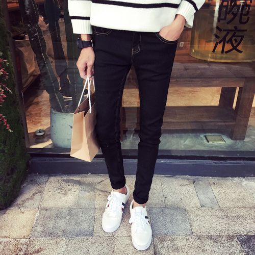 Jeans pour adolescent pieds Slim Quatre saisons - Ref 1470490