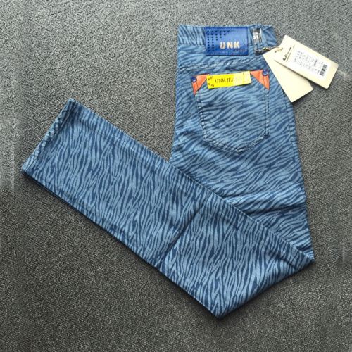 Jeans pour adolescent pieds Slim en coton Quatre saisons - Ref 1470565