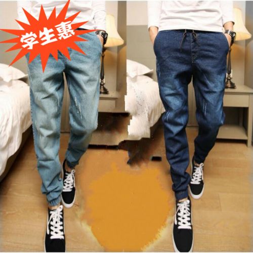 Jeans pour adolescent pieds Slim printemps - Ref 1470592