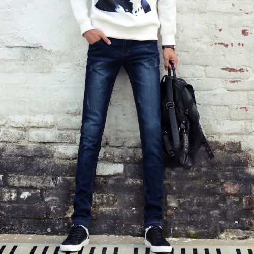 Jeans pour adolescent pieds Slim en CVC été - Ref 1470646