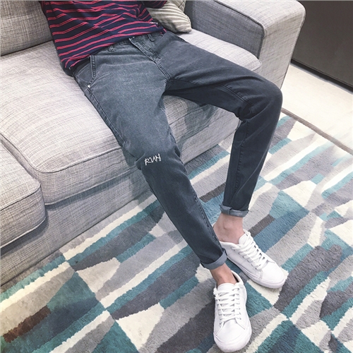 Jeans pour jeunesse droite coton automne - Ref 1470649