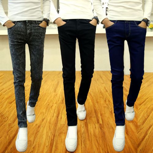 Jeans pour adolescent pieds Slim automne - Ref 1470988