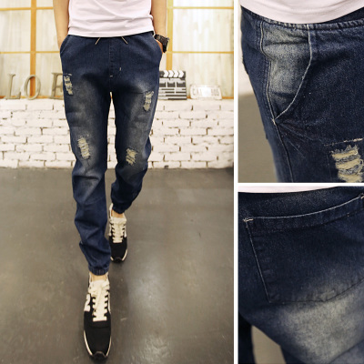 Jeans pour jeunesse pieds Slim printemps - Ref 1470989