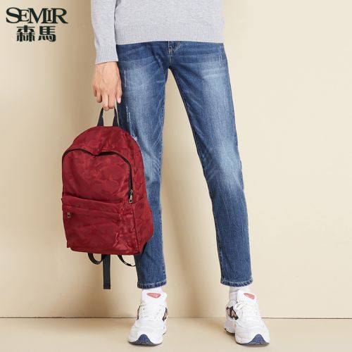 Jeans pour jeunesse pieds Slim SEMIR Coton polyester polyuréthane élastique fibre spandex automne - Ref 1473153