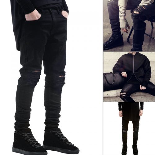 Jeans pour adolescent pieds Slim SEVENSVEE en coton été - Ref 1474167