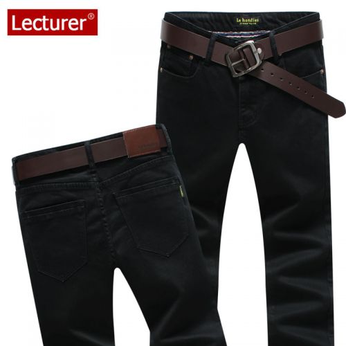 Jeans pour jeunesse coupe droite LECTURER en coton automne - Ref 1474197