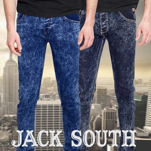 Jeans pour jeunesse pieds Slim JACK SOUTH en coton Quatre saisons - Ref 1475937