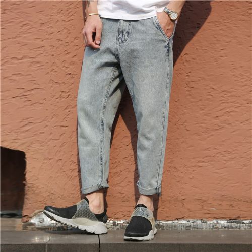 Jeans pour jeunesse Sarouel en coton Quatre saisons - Ref 1476900