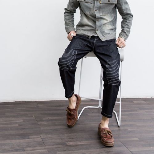 Jeans pour jeunesse Sarouel en coton automne - Ref 1476908