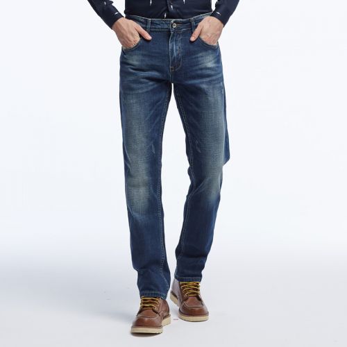 Jeans pour jeunesse coupe droite PROGEN en coton Quatre saisons - Ref 1477652