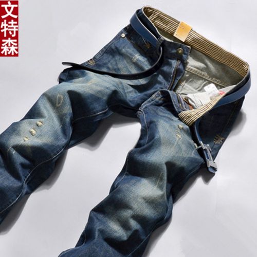 Jeans pour jeunesse coupe droite en CVC Quatre saisons - Ref 1477837