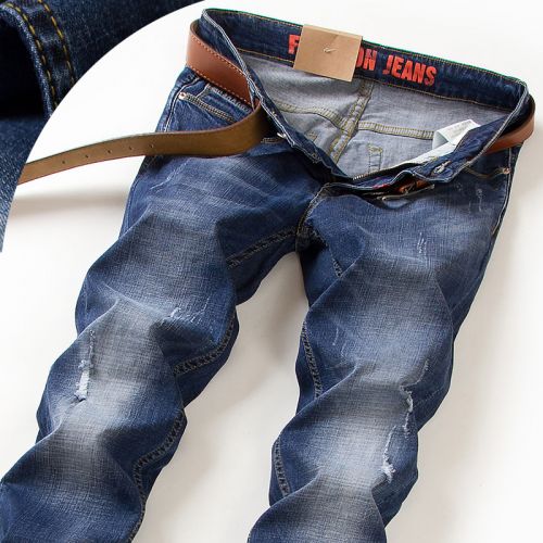 Jeans pour jeunesse coupe droite JEANS en coton printemps - Ref 1477850