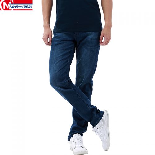 Jeans pour jeunesse MOFEEL Coton, viscose rayonne polyuréthane élastique fibre spandex été - Ref 1478484