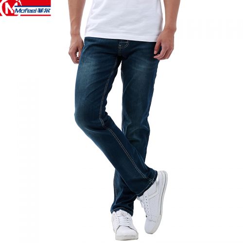 Jeans pour jeunesse MOFEEL Coton, viscose rayonne polyuréthane élastique fibre spandex été - Ref 1478498