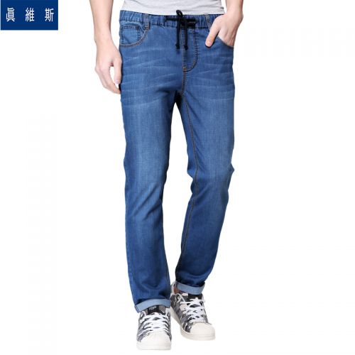 Jeans pour jeunesse JEANSWEST Coton polyester polyuréthane élastique fibre spandex été - Ref 1478500