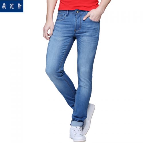 Jeans pour jeunesse JEANSWEST Coton polyester polyuréthane élastique fibre spandex été - Ref 1478521