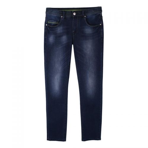 Jeans pour jeunesse pieds Slim JEANSWEST Coton polyester polyuréthane élastique fibre spandex automne - Ref 1478537
