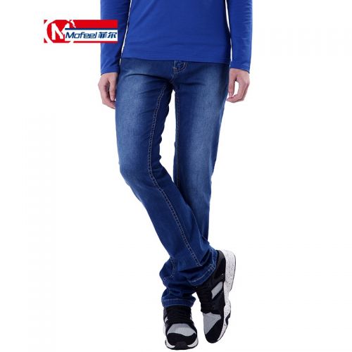 Jeans pour jeunesse MOFEEL Coton polyester polyuréthane élastique fibre spandex des fibres de viscose printemps - Ref 1478693